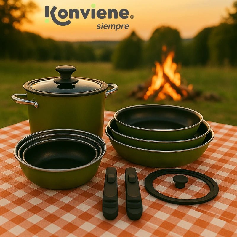 Batería de Cocina 14 Piezas - Konviene