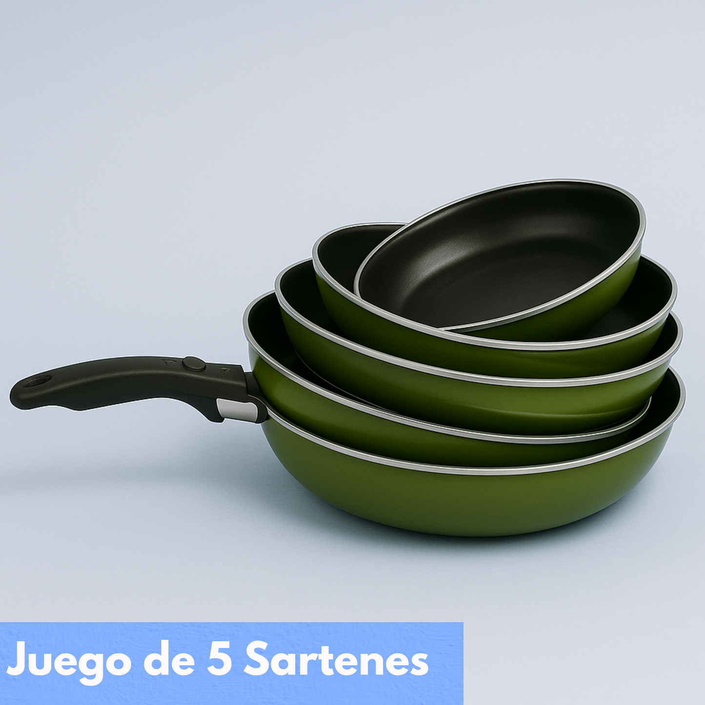 Juego de 5 Sartenes Antiadherentes