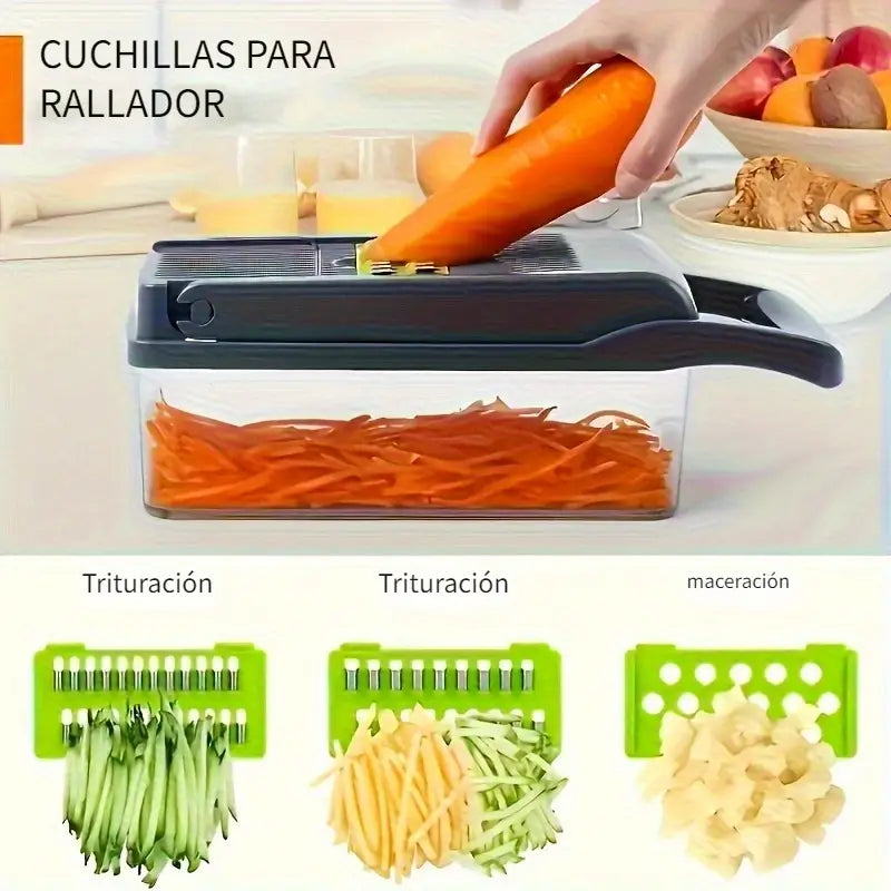 Cortador de Verduras y Frutas Multifuncional