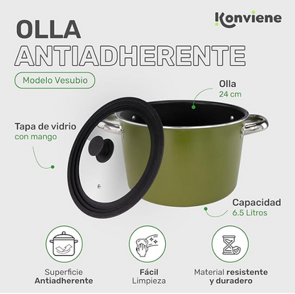 Olla Antiadherente 24cm