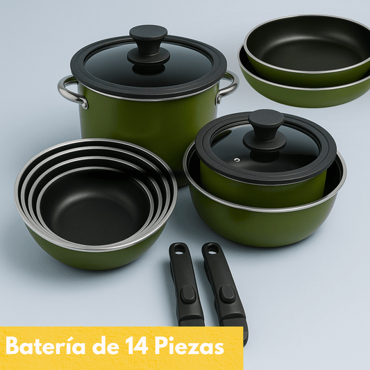 Batería de Cocina 14 Piezas - Konviene