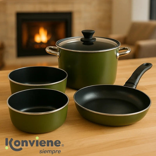 Batería de Cocina 6 Piezas - Konviene