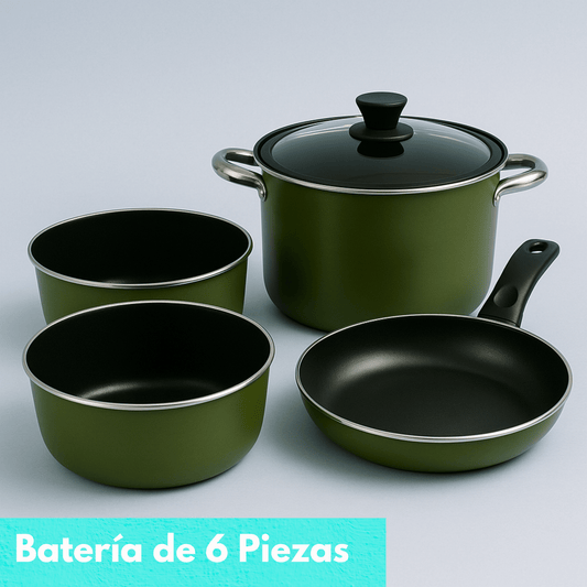 Batería de Cocina 6 Piezas - Konviene