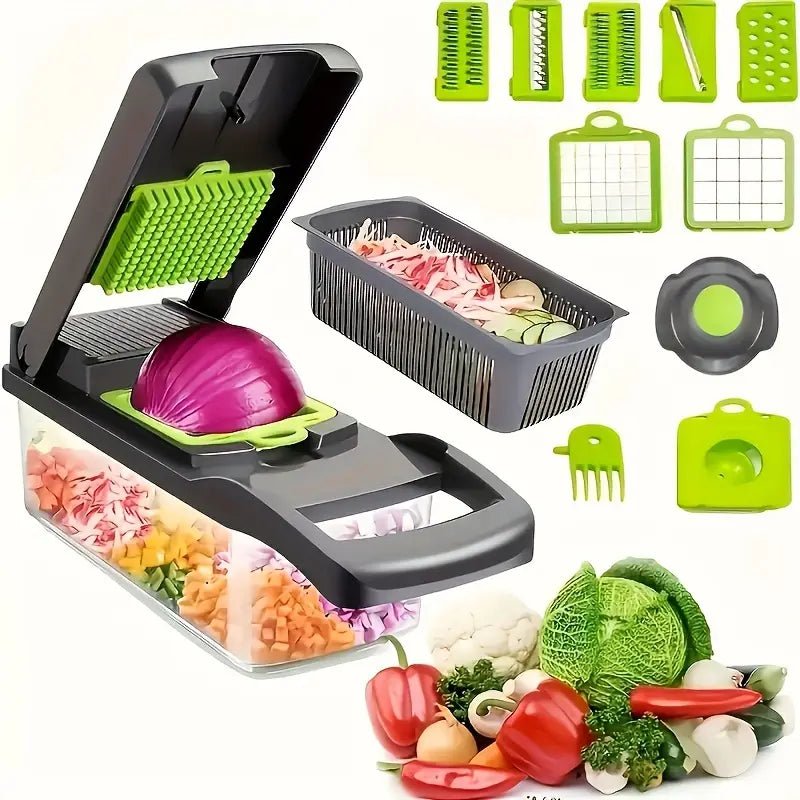 Cortador de Verduras y Frutas Multifuncional - Konviene