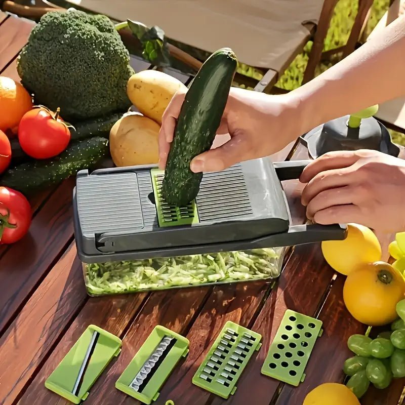 Cortador de Verduras y Frutas Multifuncional - Konviene